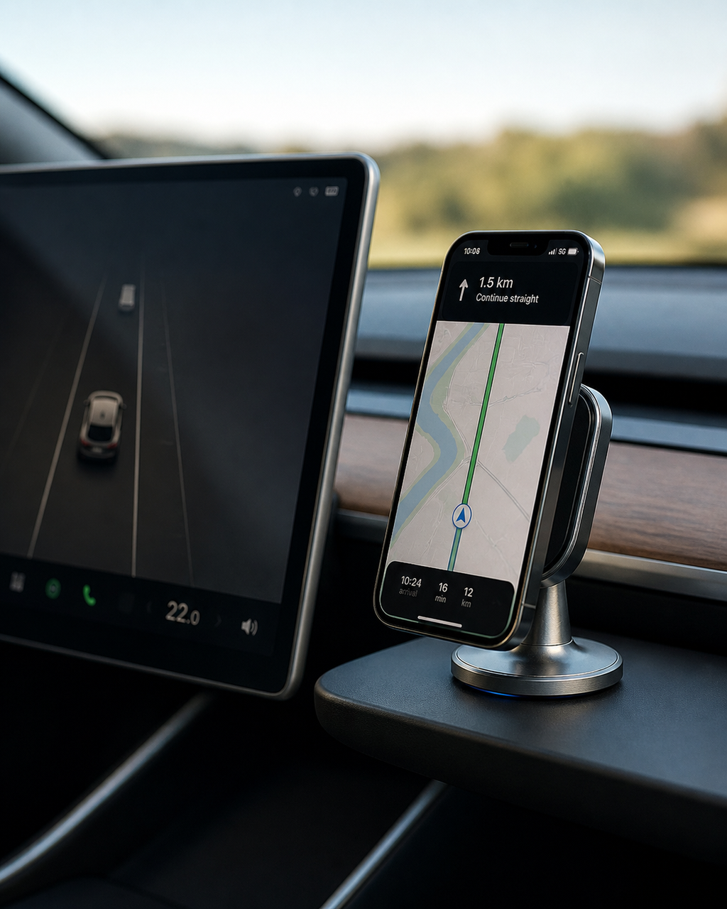 Support Téléphone Voiture Magnétique