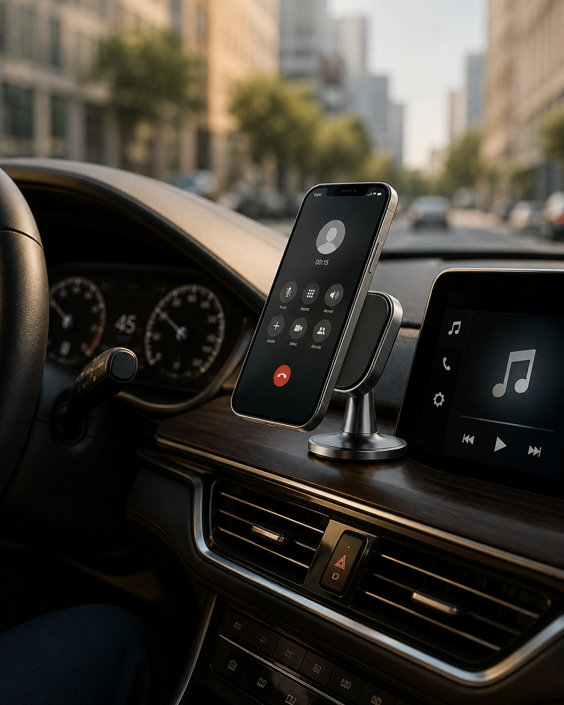 Support Téléphone Voiture Magnétique