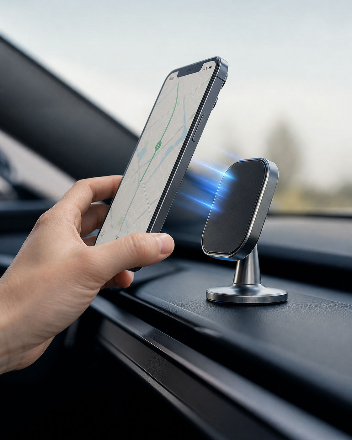 Support Téléphone Voiture Magnétique